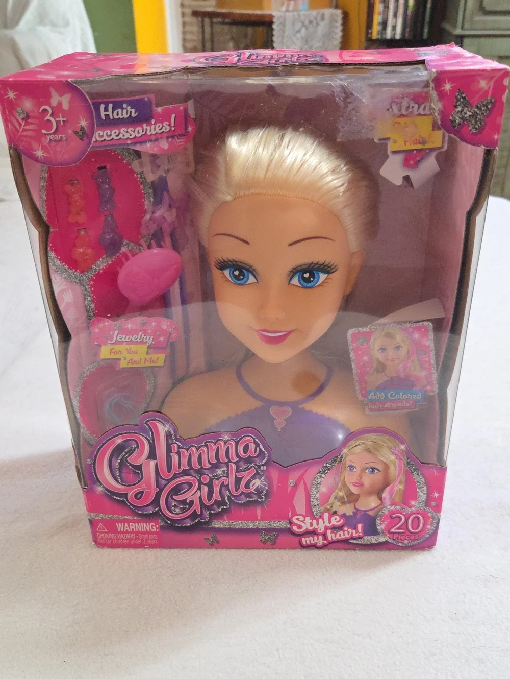 NIB ZURU GLIMMA  GIRLZ STYLING HEAD